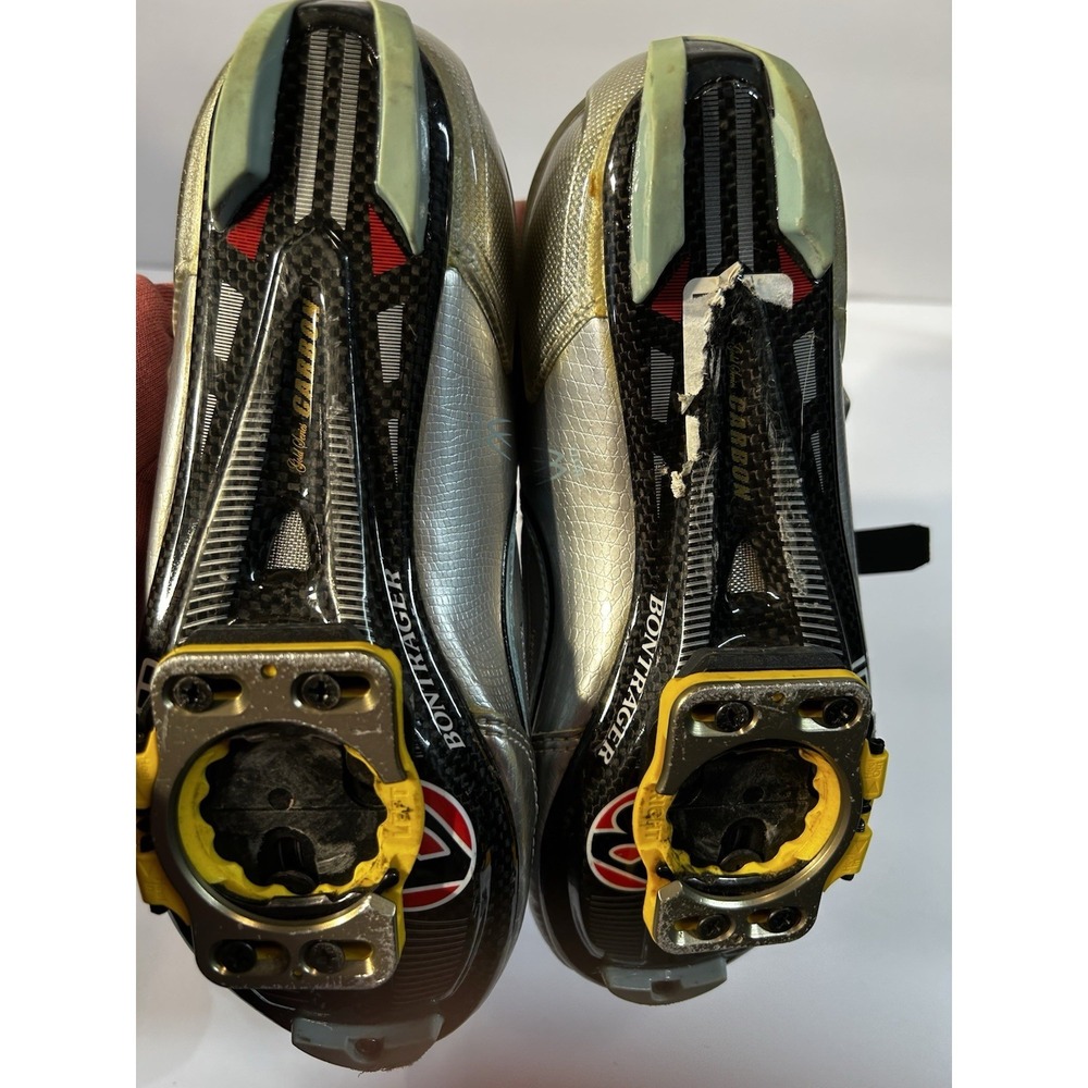 Bontrager RXL Road Cycling Shoes Silver Carbon Clipless EU 38.5 US 7.5 - Picture 6 of 7
